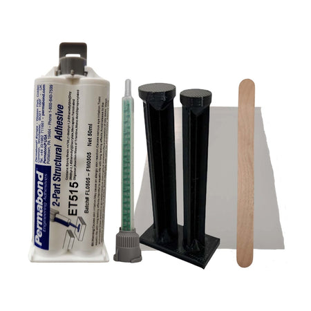 Permabond ET515 1:1-Ratio Medium Set 10 - 20 min Two-Part Epoxy Adhesive Cartridges and Accessories Permabond
