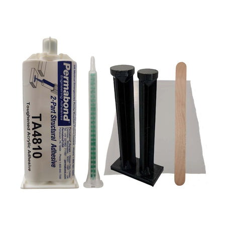 Permabond TA4810 Fast Set 4-6 min No-Primer Metals & Plastics Acrylic Adhesive 50ml And 400ml Permabond