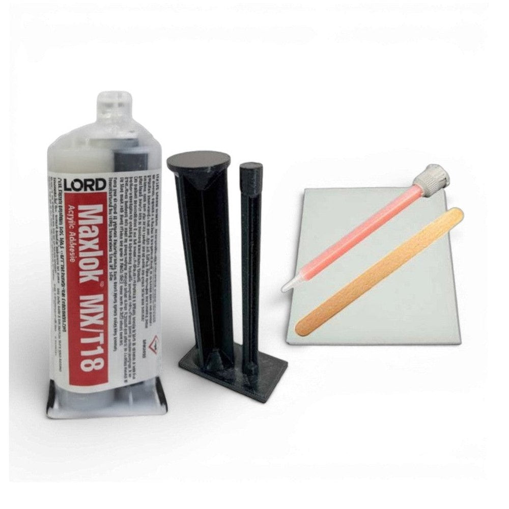 LORD Maxlok T18 MX 4:1 Ratio Medium Set 18-24 min Acrylic Adhesive non-sagging, and resistance to temperature Lord