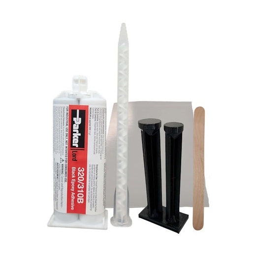 LORD 320/310-B Black Rubber Bonder Epoxy Adhesive Slow Set 30-60 min PerigeeDirect