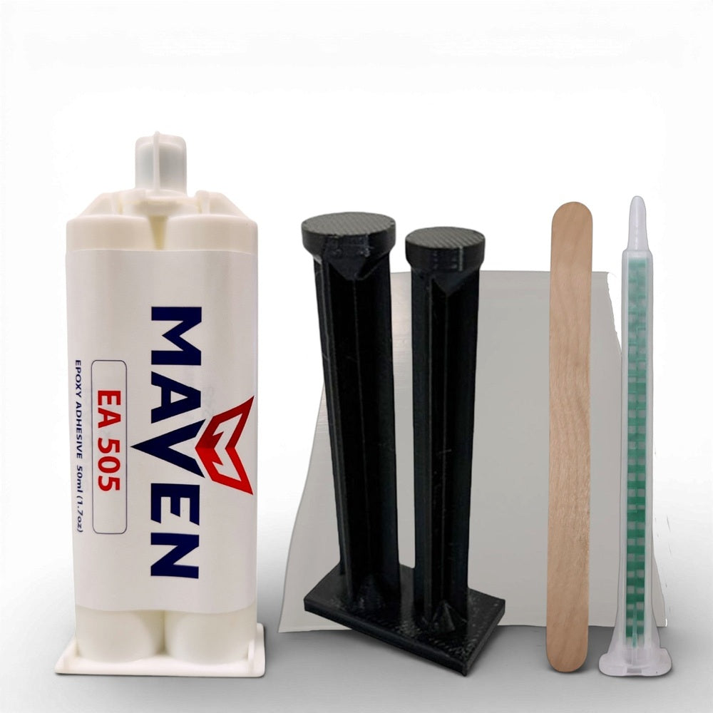 Maven Epoxy EA 505 - Fast Set 5-Min Epoxy-Thin-Medium Viscosity Translucent Clear-1:1 ratio Maven Adhesives