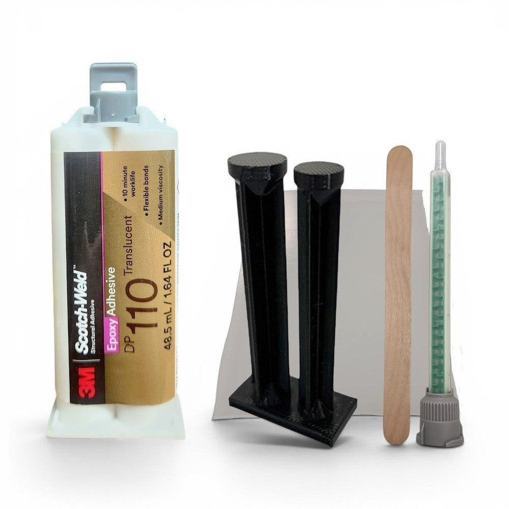3M Scotch-Weld DP110 Flexible Temp Resistant 20-Minute Set Plastic & Metal Epoxy 3M Scotch-Weld