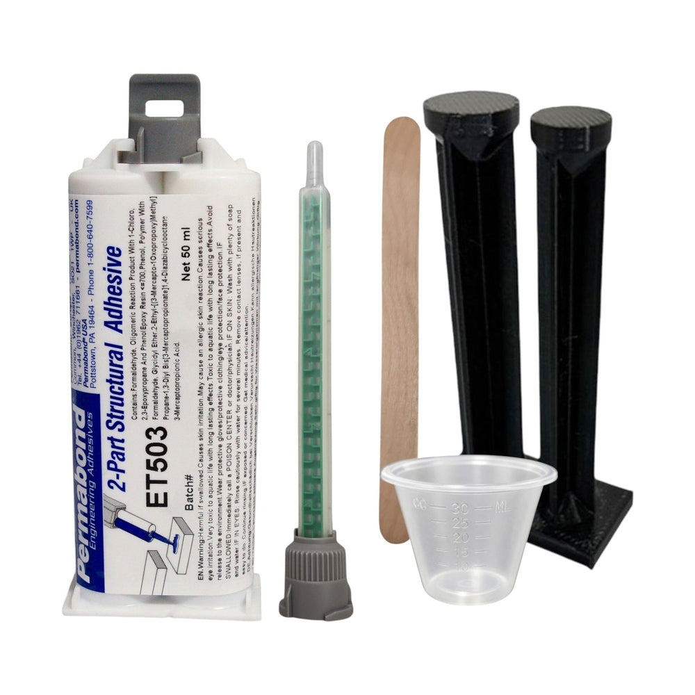 Permabond ET503 5 minute fast-setting cold-temperature curing water and humidity resistant epoxy adhesive PERMABOND