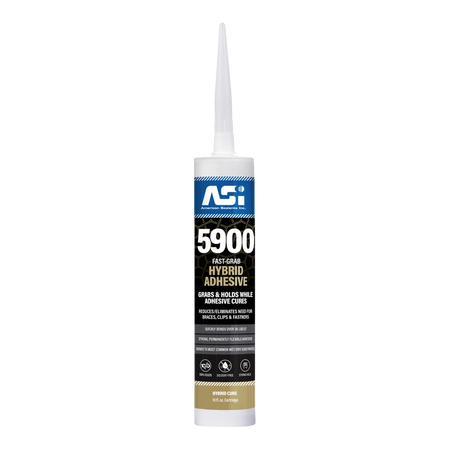 ASI 5900 Fast Grab Hybrid Construction Adhesive - Immediate Green Strength ASI