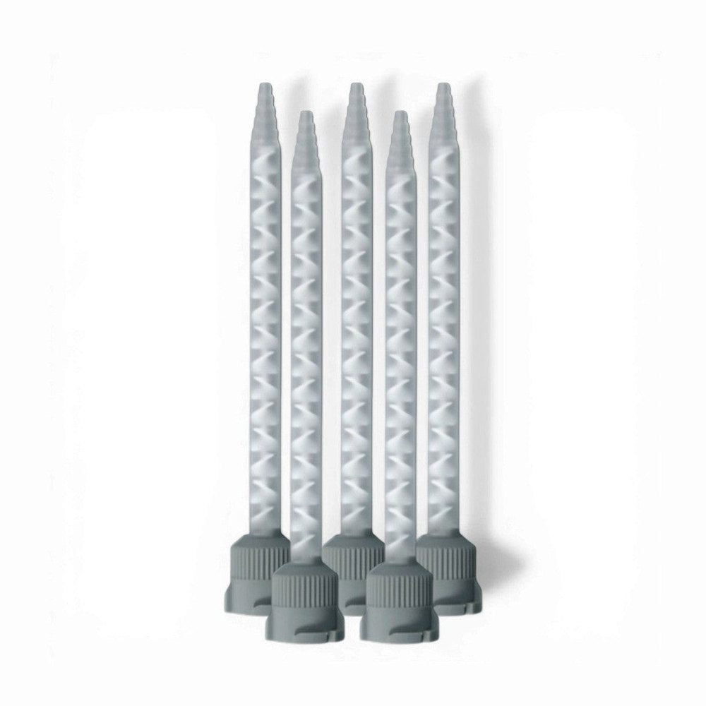 MixPac MBH 06-20T Mixing Nozzle #1116471 for 50ml Cartridges, 6-inch 20-element Stepped-Tip MixPac