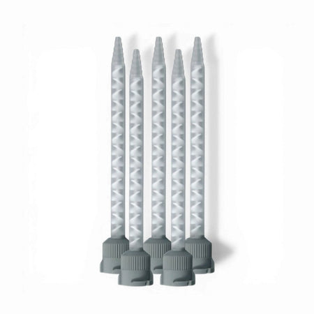 MixPac MBH 06-20T Mixing Nozzle #1116471 for 50ml Cartridges, 6-inch 20-element Stepped-Tip MixPac