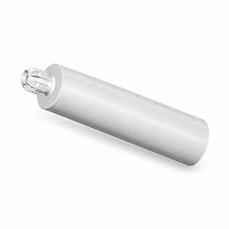 MixPac MixPeel 265ml 2:1 Ratio Empty Coaxial Cartridges 8.96oz with included Pistons & Sealing Caps AQ 265-02-10-04 MixPac