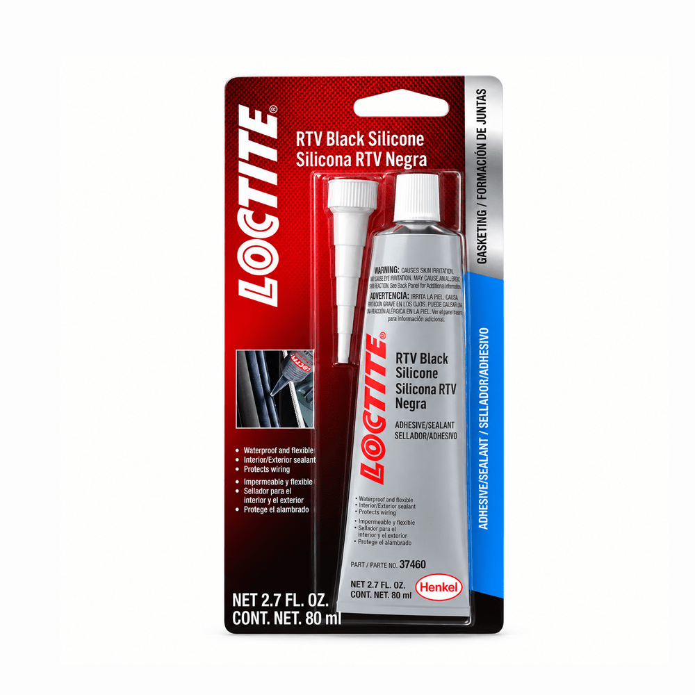 LOCTITE® SI 593 Black RTV Silicone Adhesive Sealant – General-Purpose Acetoxy Cure Loctite
