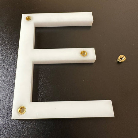 Specialinsert 851 Mubux brass heat set inserts, loose