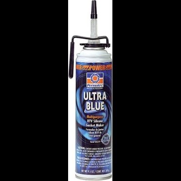 PERMATEX 85519 #77 ULTRA BLUE Multi-Purpose Gasket Maker - 9.5 oz net wt. PowerBead can