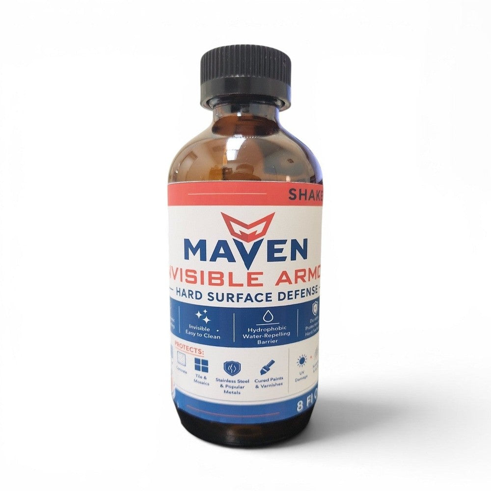 Maven Invisible Armor - Hard Surface Defense - Chemical-Repellant Hardened Clear Coat Maven Invisible Armor