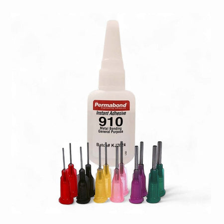 Permabond 910 Instant Adhesive - Fast-Set Low Viscosity Thin Metal Bonder Methyl CA Permabond