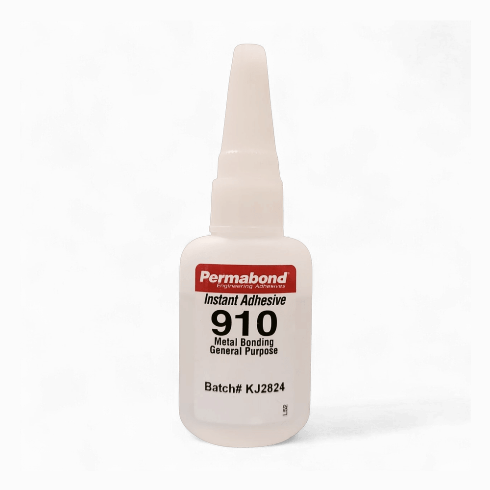 Permabond 910 Instant Adhesive - Fast-Set Low Viscosity Thin Metal Bonder Methyl CA Permabond