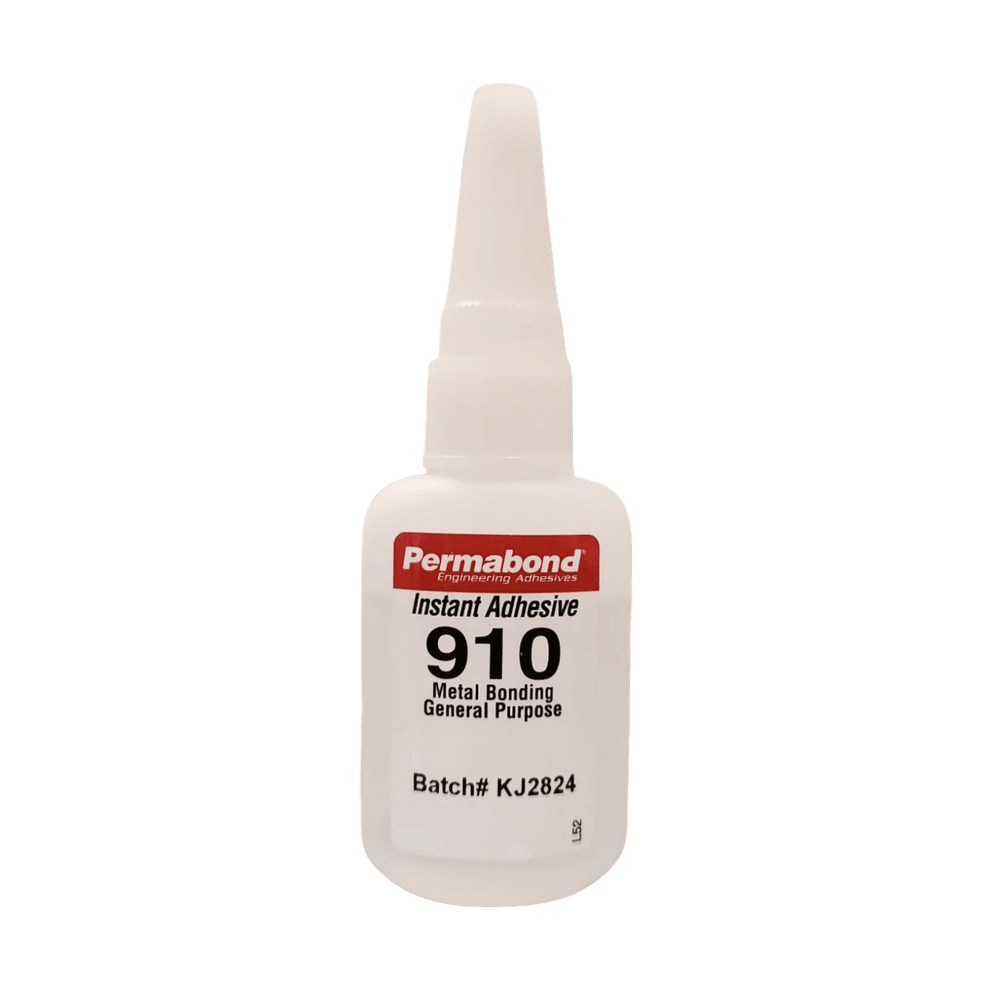 Permabond 910 Instant Adhesive - Fast-Set Low Viscosity Thin Metal Bonder Methyl CA Permabond