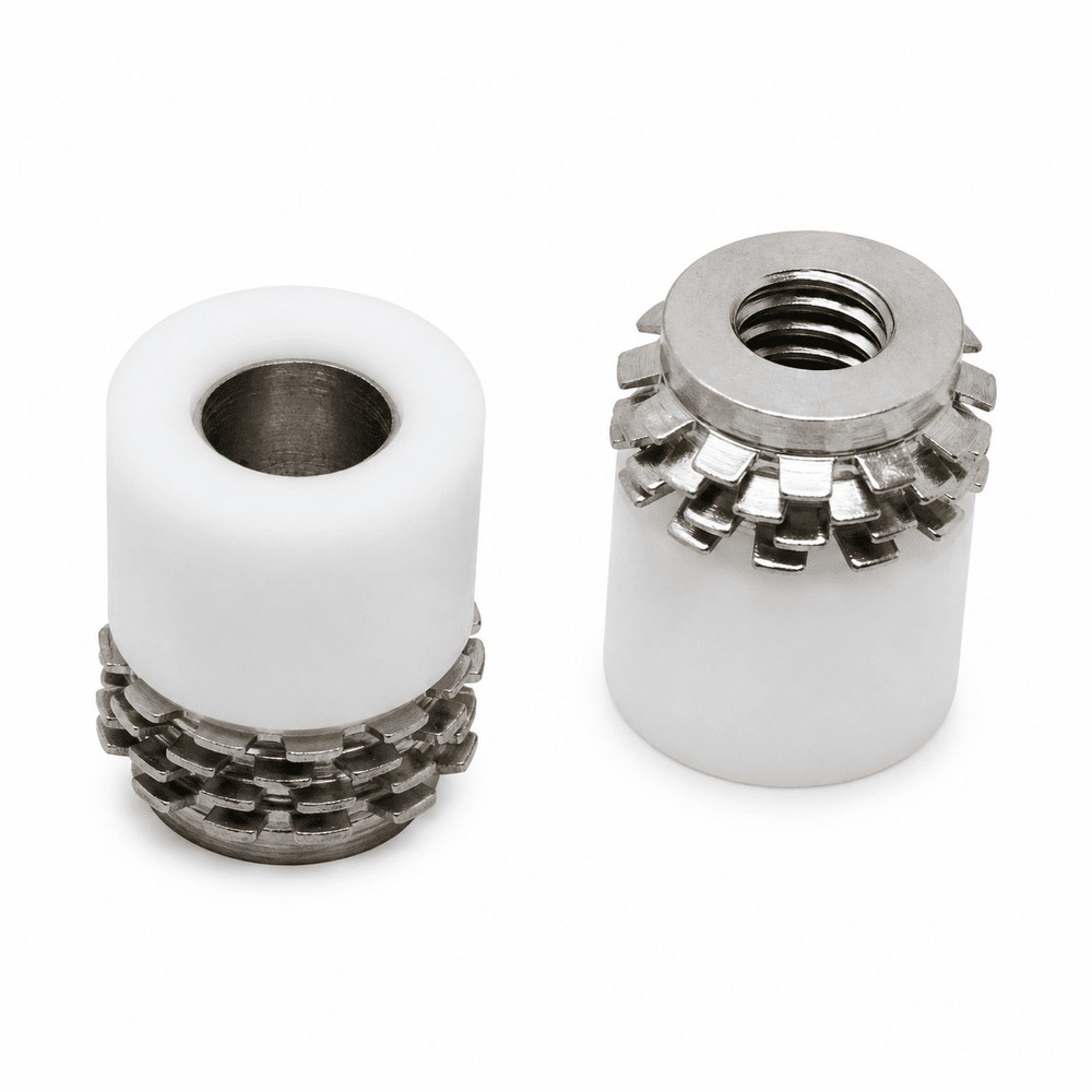 Keep-Nut Press-In Self-Anchoring Inserts invisible hidden anchors Keep-Nut