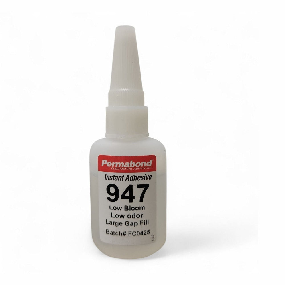 Permabond 947 Instant Adhesive-Low Odor, Non-Frosting Non-Fogging Thick Gap Filling Permabond