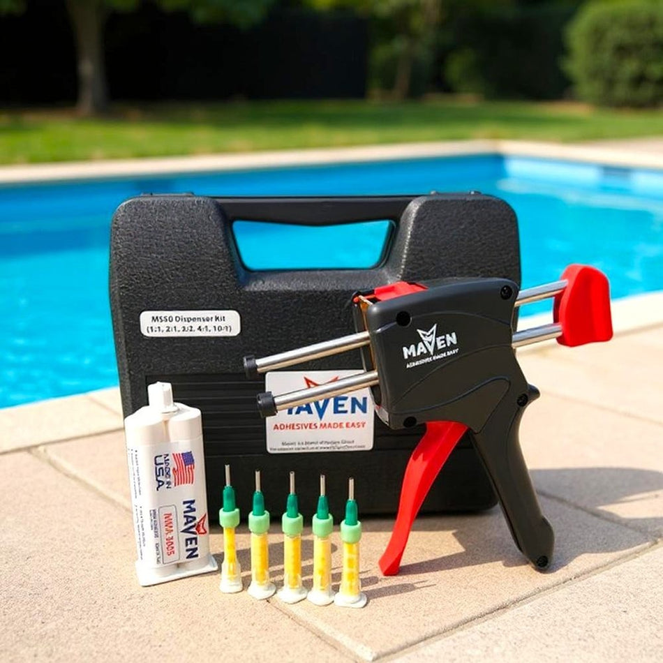 Maven Underwater Pool & Spa Repair Kit For Filling Cracks & Sealing Pipes Maven Adhesives