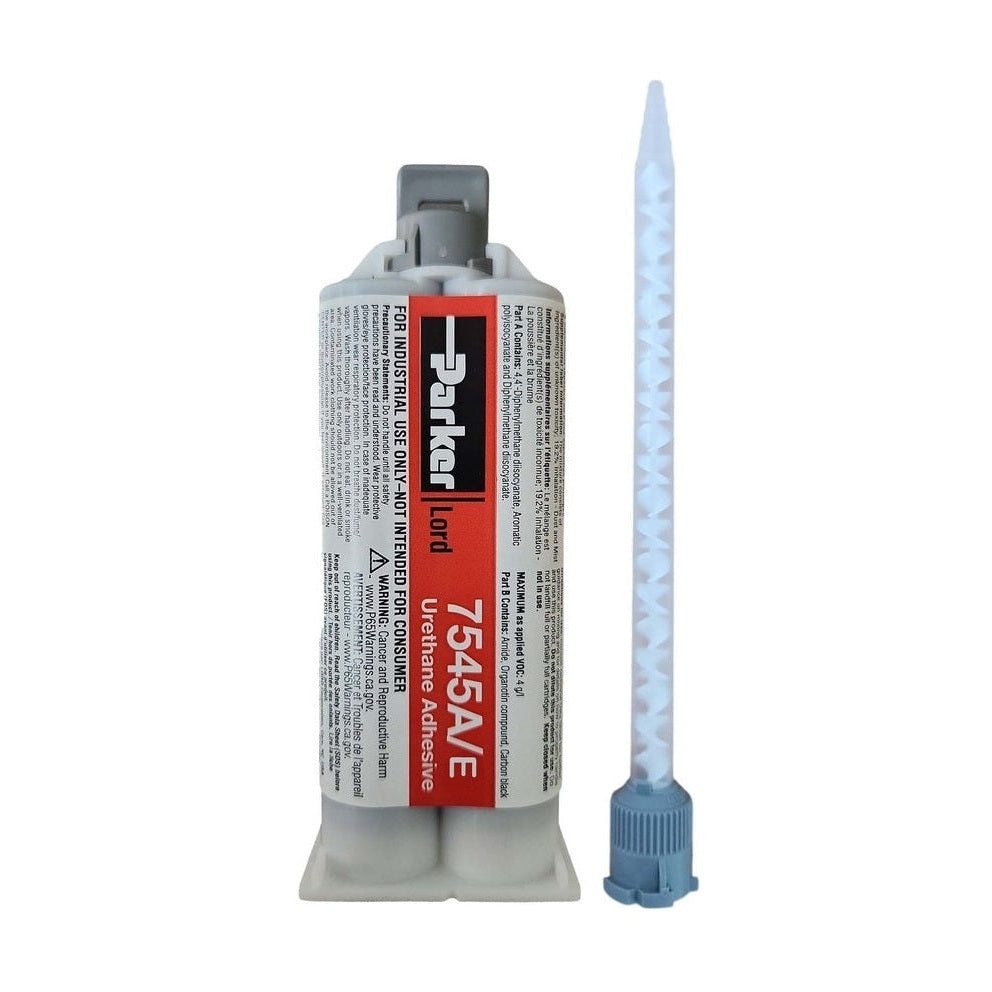 LORD 7545 Urethane Adhesive System - Thick Viscosity, Non-Sag with Configurable Set-Time & high strength for FRP, SMC, Plastics, primed metals, powder coating Lord