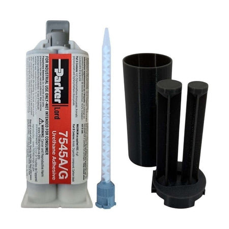 LORD 7545 Urethane Adhesive System - Thick Viscosity, Non-Sag with Configurable Set-Time & high strength for FRP, SMC, Plastics, primed metals, powder coating Lord