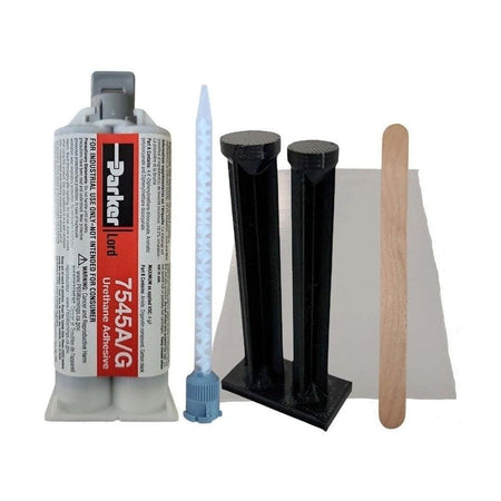 LORD 7545 Urethane Adhesive System - Thick Viscosity, Non-Sag with Configurable Set-Time & high strength for FRP, SMC, Plastics, primed metals, powder coating Lord