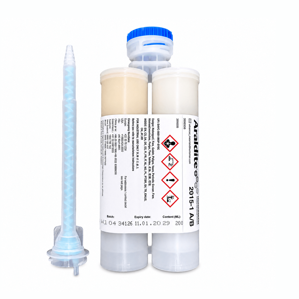 Huntsman Araldite 2015-1 Toughened Epoxy Gel for SMC & GRP fiberglass and bonding 2 different surfaces Araldite