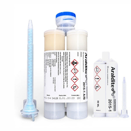 Huntsman Araldite 2015-1 Toughened Epoxy Gel for SMC & GRP fiberglass and bonding 2 different surfaces Araldite