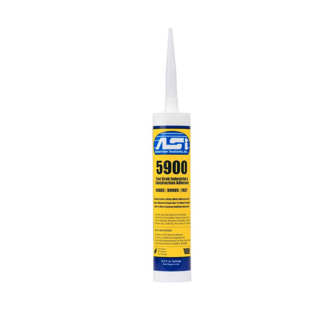 ASI 5900 Fast Grab Hybrid Construction Adhesive - Immediate Green Strength ASI