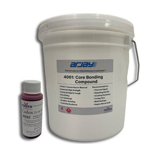 Arjay 4001 Core Bonding Compound for Manufacturing Boats & Ships, Navy ...