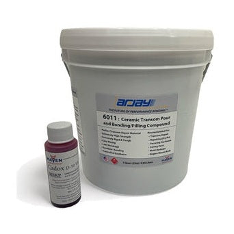 Arjay 6011 & 6012 Ceramic Pourable Transom Repair Compound Putty for B ...
