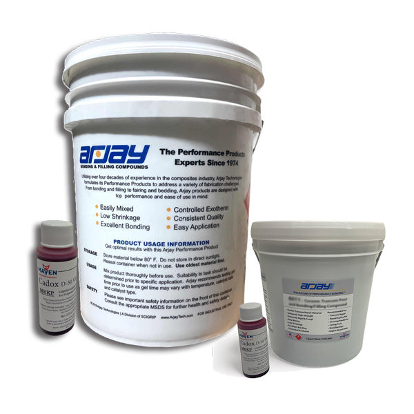 Arjay 2011-2012 Polyester Medium Weight Bonding Compound for Manufacturing Boats & Ships, Navy Ships, Bulk Vessels, LPG/LNG Tanks, Power Boats, Recreationa Boats