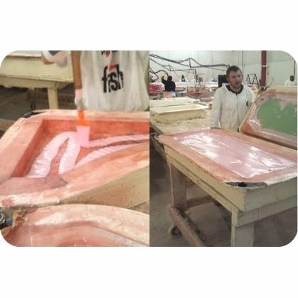 Arjay 4501-4502 J-Core Standard Viscosity Ultra-Light Hardtop and Small Part Sandwich-Style Bonding Compound for Manufacturing Boats & Ships, Navy Ships, Bulk Vessels, LPG/LNG Tanks, Power Boats, Recreationa Boats PerigeeDirect