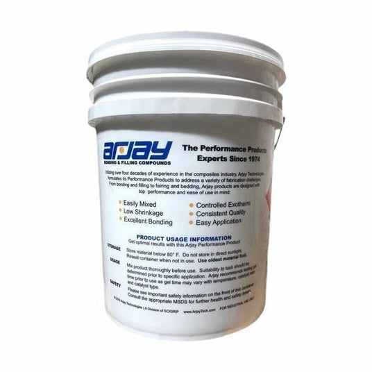 Arjay 4501-4502 J-Core Standard Viscosity Ultra-Light Hardtop and Small Part Sandwich-Style Bonding Compound for Manufacturing Boats & Ships, Navy Ships, Bulk Vessels, LPG/LNG Tanks, Power Boats, Recreationa Boats PerigeeDirect