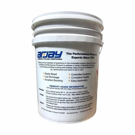 Arjay 4501-4502 J-Core Standard Viscosity Ultra-Light Hardtop and Small Part Sandwich-Style Bonding Compound for Manufacturing Boats & Ships, Navy Ships, Bulk Vessels, LPG/LNG Tanks, Power Boats, Recreationa Boats PerigeeDirect
