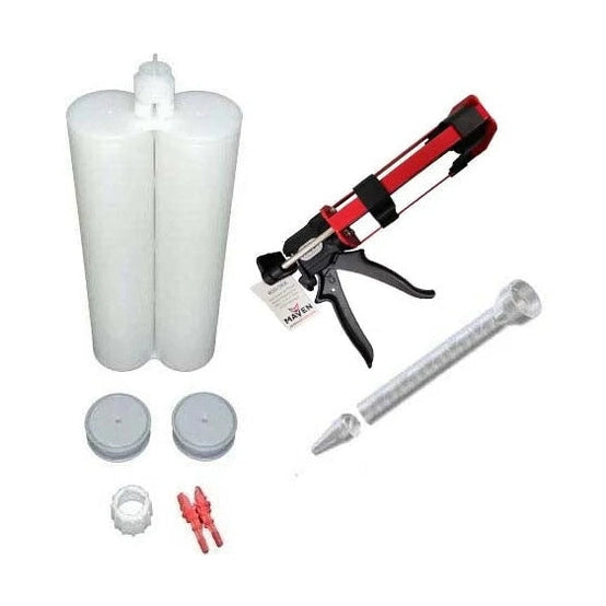 MixPac 600ml Empty 1:1 ratio 2-Part Empty Cartridges & Starter Kits AJ 600-01-10-06-US 153741 MixPac