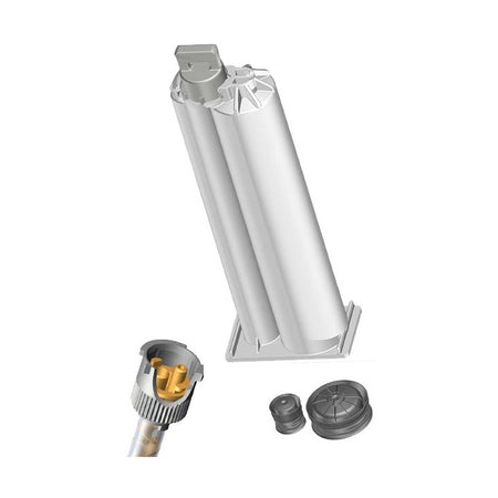 MixPac 50ml Empty 4:1 Ratio 2-Part B-System PBT Cartridges with sealing cap & pistons MixPac