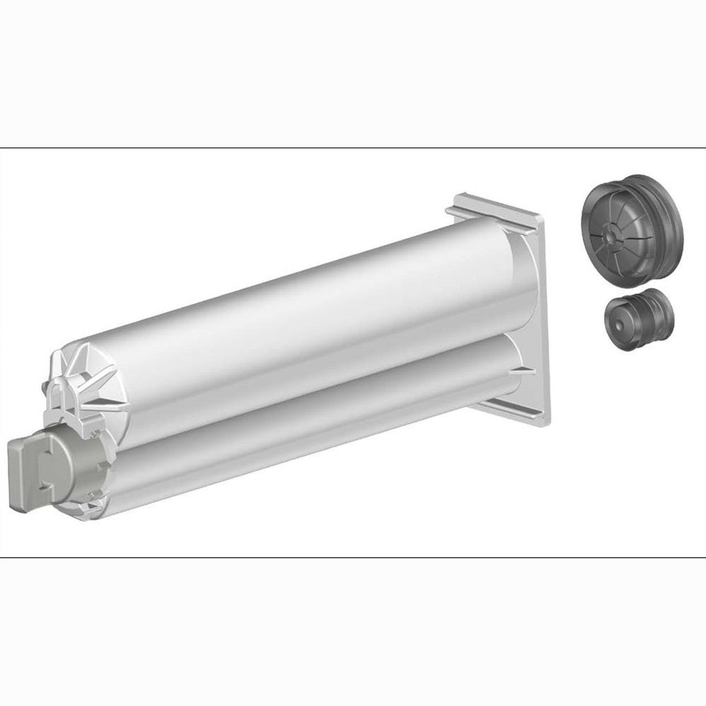 MixPac 50ml Empty 4:1 Ratio 2-Part B-System PBT Cartridges with sealing cap & pistons MixPac
