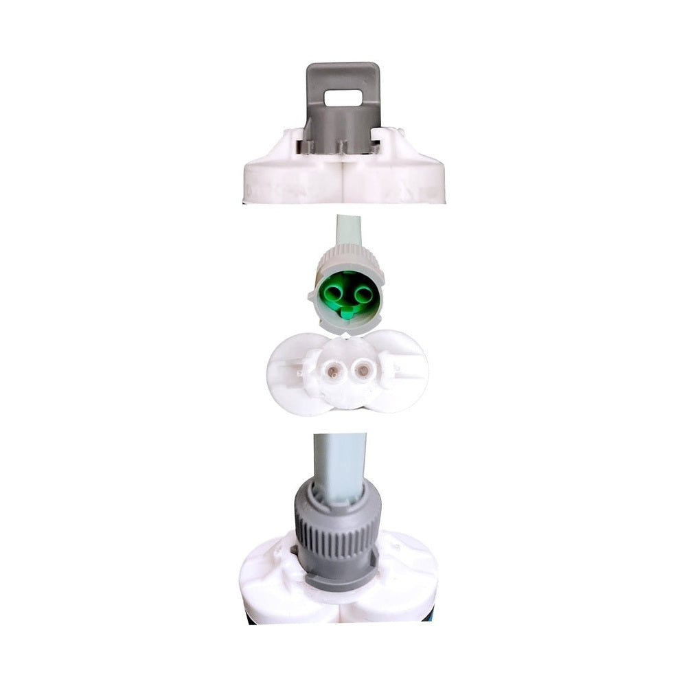 MixPac MBH 06-20T Mixing Nozzle #1116471 for 50ml Cartridges, 6-inch 20-element Stepped-Tip MixPac