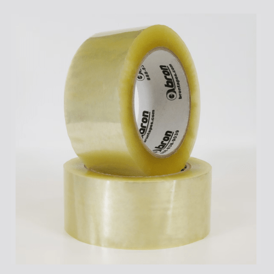 Bron BT-416A Economy Packaging Tape for Cold Environments 1.6 mil up to 36 pounds Carton Seal Tape, Box Tape Case Pack PerigeeDirect