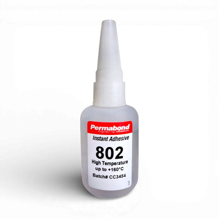 Permabond 802 Cyanoacrylate high viscosity, fast curing, surface insensitive adhesive Permabond
