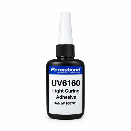 Permabond UV6160 UV glue with High Optical Clarity, Very Clear, Transparent, thicker slow flow Permabond