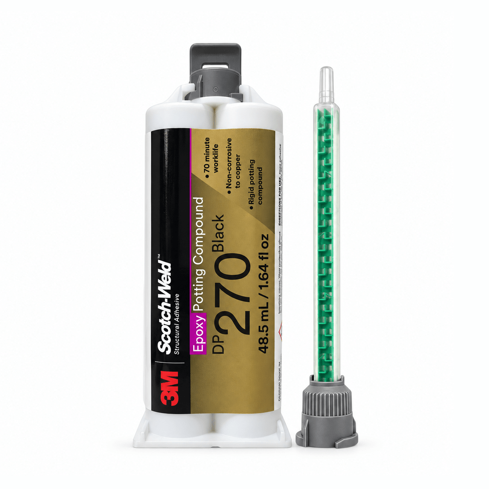 3M ScotchWeld DP270 Black 60-Minute Electric & Thermal Resistant Epoxy 3M Scotch-Weld
