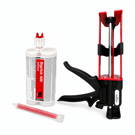 LORD Signlok 406 Fast Setting 6-10 minute Non-Sag Temperature Resistant MMA Adhesive Lord