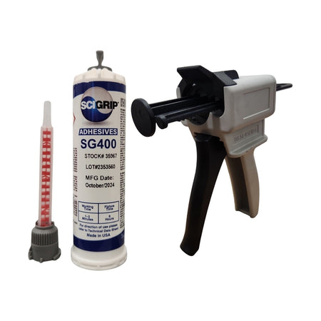 SciGrip SG400-LSE 50ml Polyolefin & Soft Plastics Bonder for Low Surface Energy materials MMA Methacrylate Adhesive 35967 SciGrip