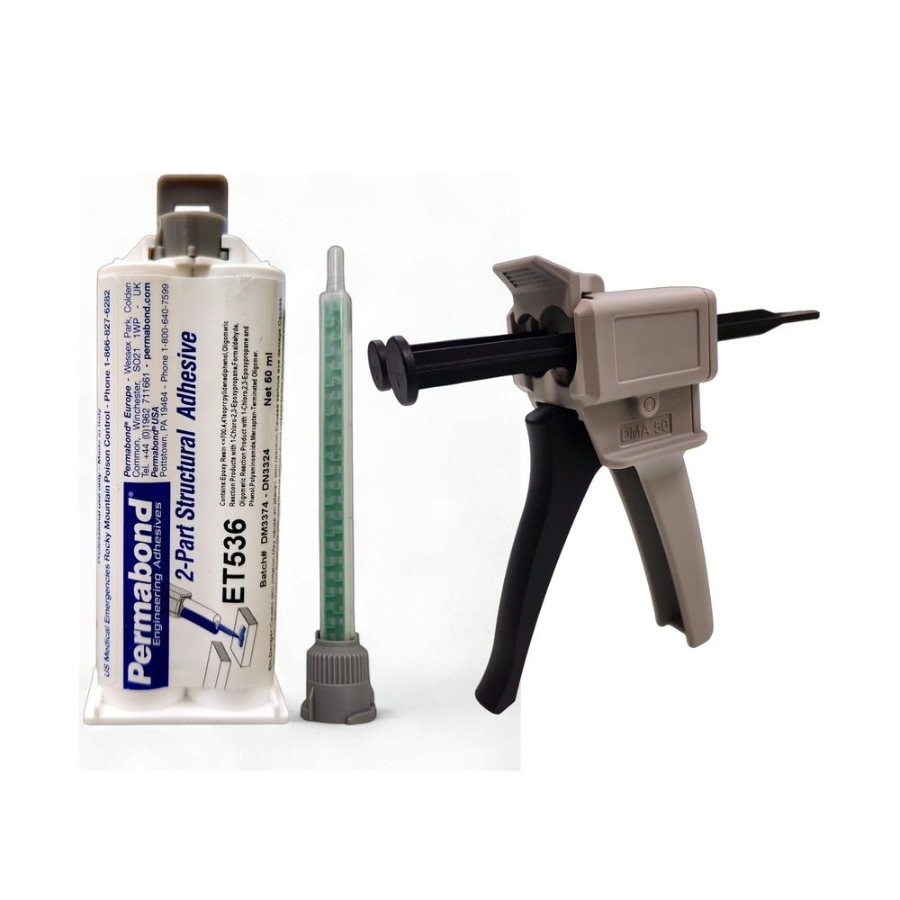 PERMABOND ET536 Slow Set 50 - 80 min Dark Gray High Strength Chemical Resistant Epoxy Permabond
