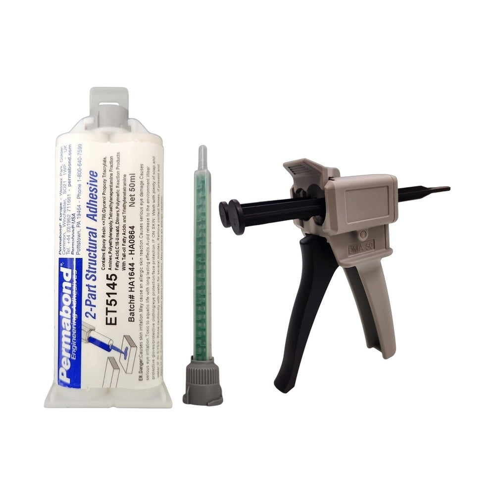 Permabond ET5145 Slow Set 50 - 80 min Food Grade Epoxy Gray Thick Gel Permabond