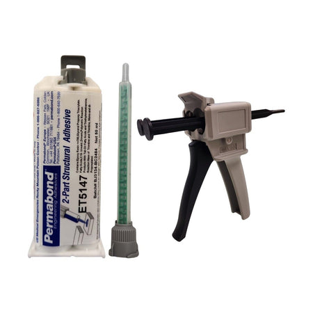 PERMABOND ET5147 Food Grade Epoxy Slow Set 40-60 min, Thixotropic Thick Gel Off White Permabond
