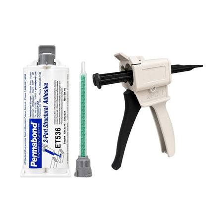 PERMABOND ET536 Slow Set 50 - 80 min Dark Gray High Strength Chemical Resistant Epoxy Permabond