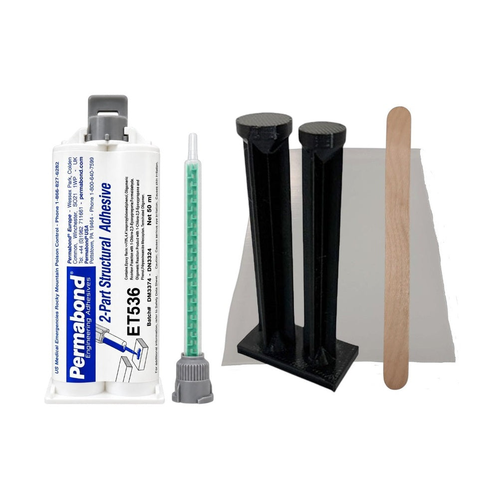 PERMABOND ET536 Slow Set 50 - 80 min Dark Gray High Strength Chemical Resistant Epoxy Permabond
