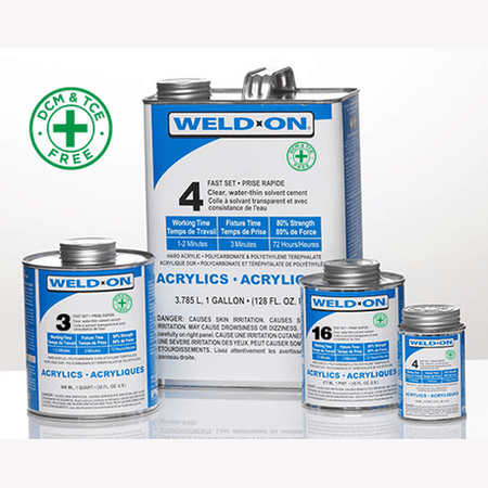 Weld-On #3 Clear Acrylic Cement – DCM & TCE Free Weld-On