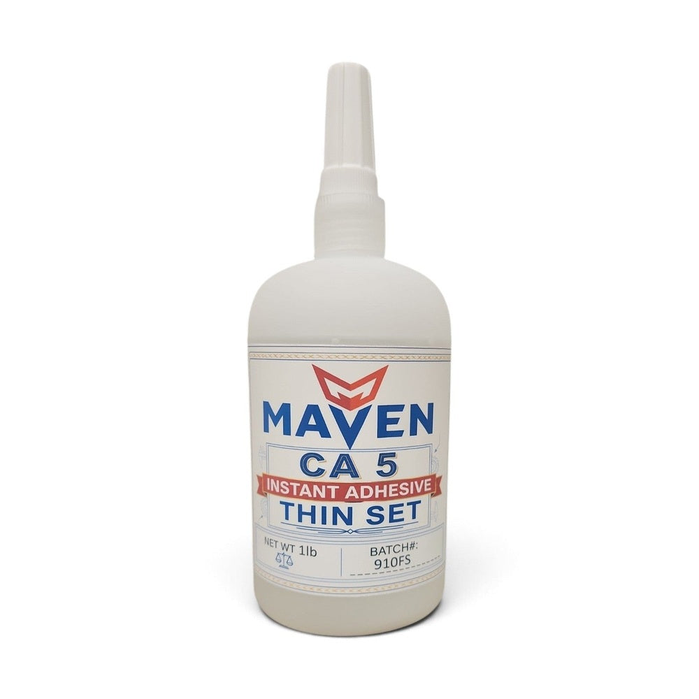 Maven Industrial CA Super Glue – Instant Set Cyanoacrylate Adhesive for Metal, Plastic, Rubber, Wood & Hobby Applications Maven Adhesives